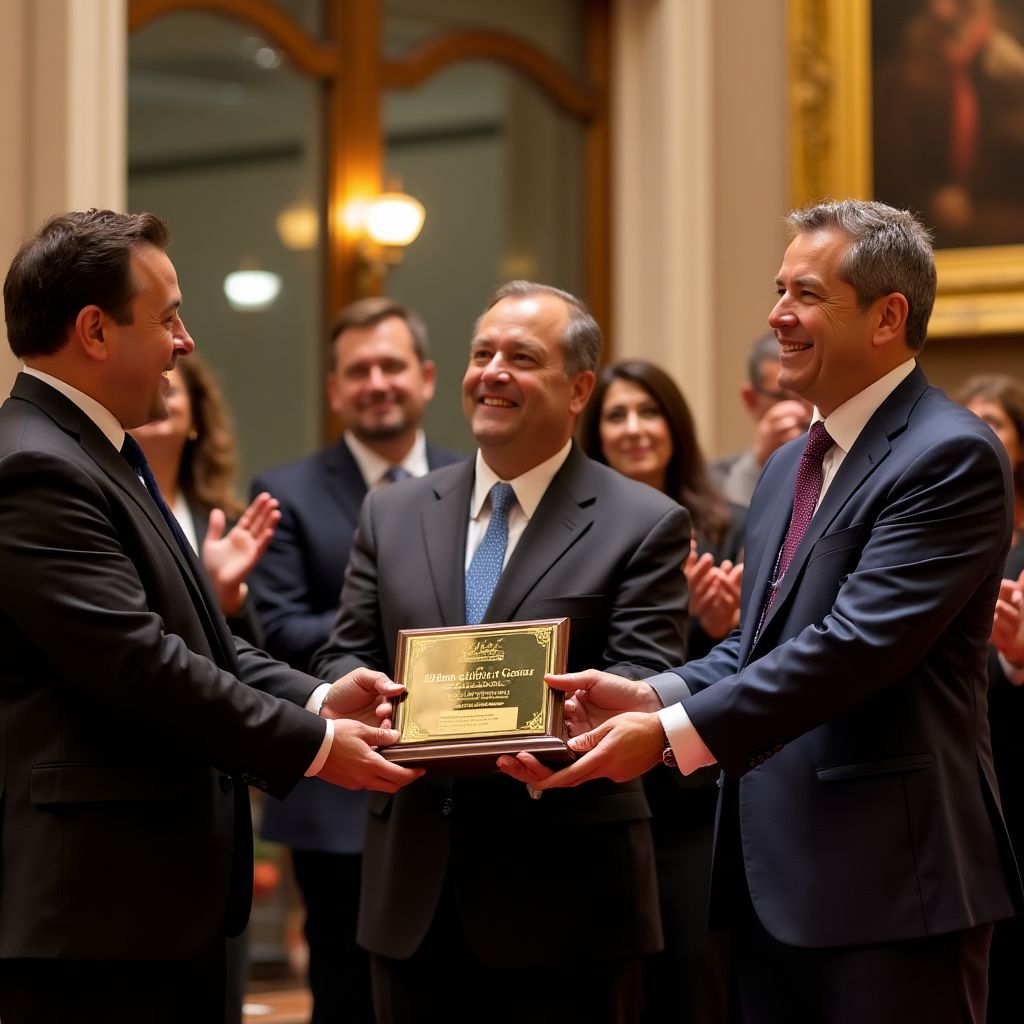 Reconocimiento en la Bolsa de Valores