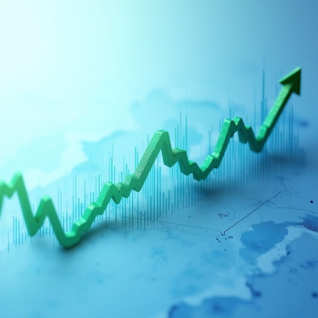 Gráfico de evolución del índice Merval